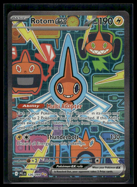 Rotom ex #126/094 Phantasmal Flames NM