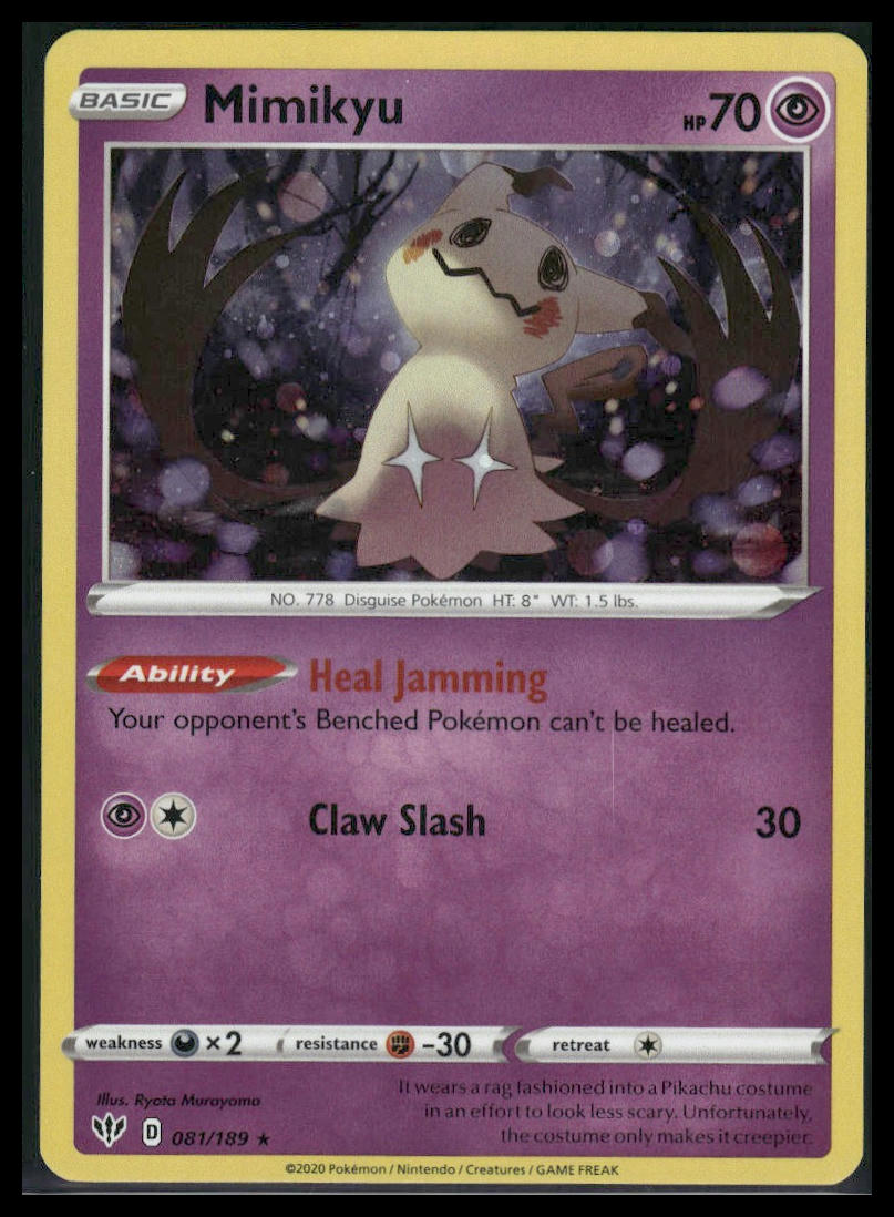 Mimikyu #081/189 Darkness Ablaze VLP