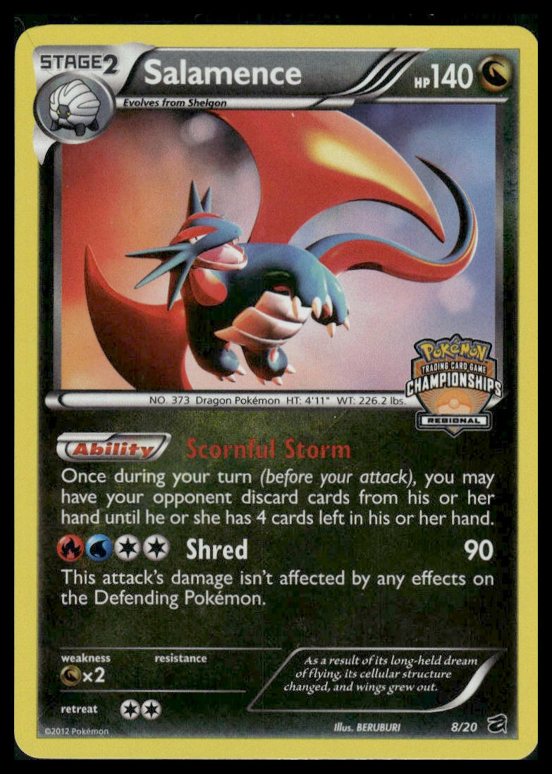 Salamence #8/20 Regional Championships Dragon Vault LP