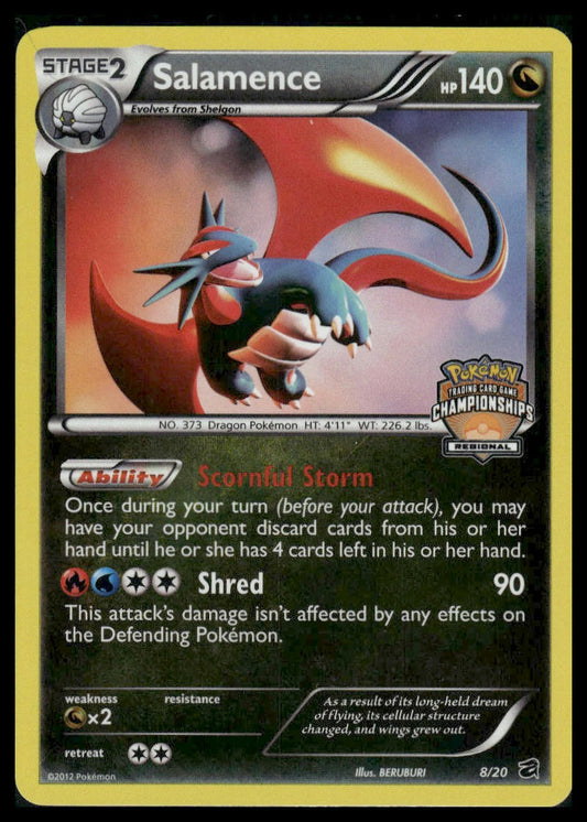 Salamence #8/20 Regional Championships Dragon Vault LP