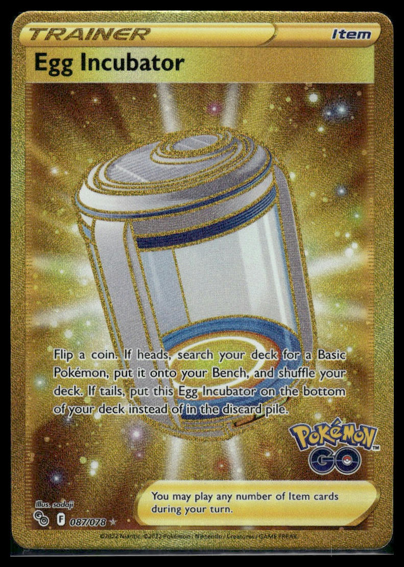 Egg Incubator #087/078 Pokemon GO VLP