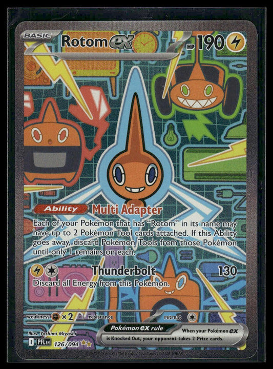 Rotom ex #126/094 Phantasmal Flames NM