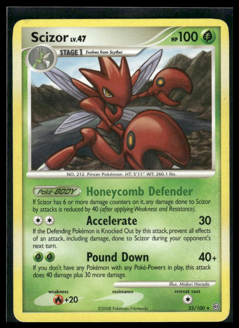 Scizor #25/100 Stormfront LP