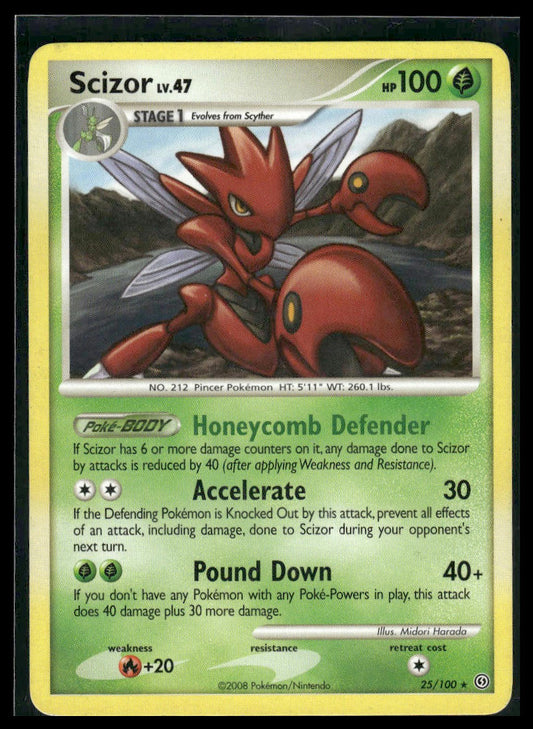 Scizor #25/100 Stormfront LP