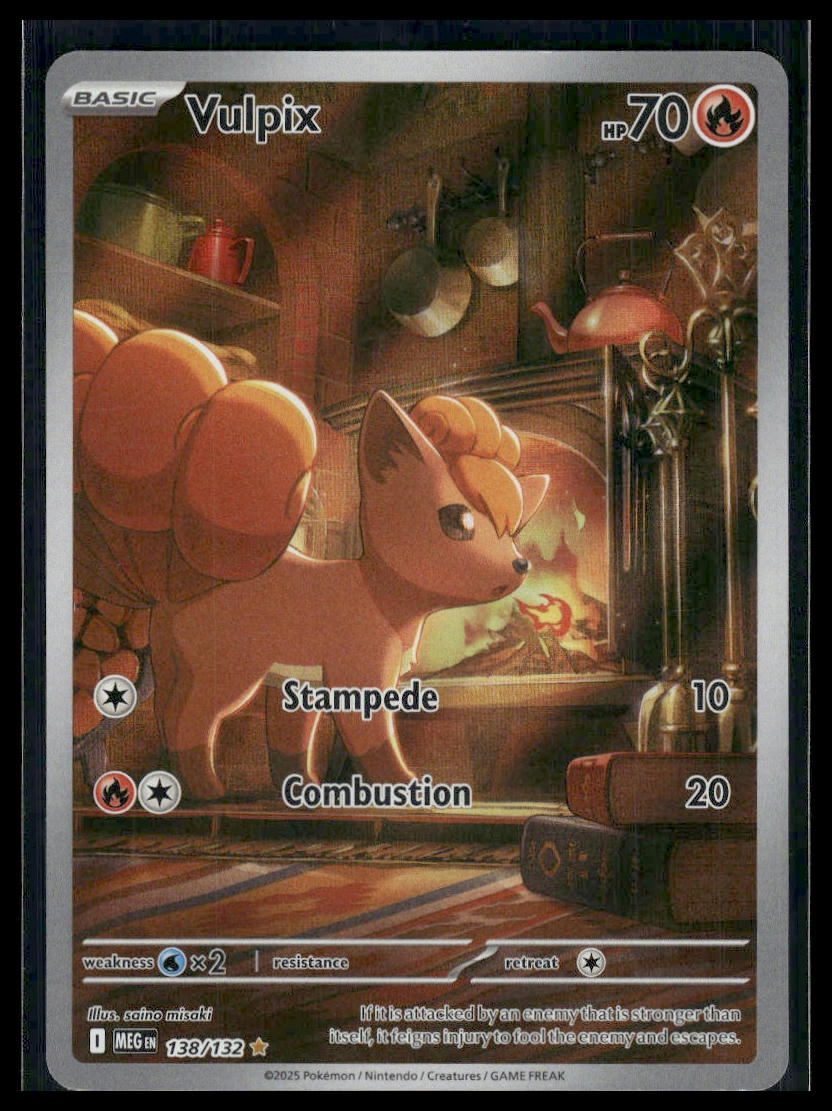 Vulpix #138/132 Mega Evolution VLP