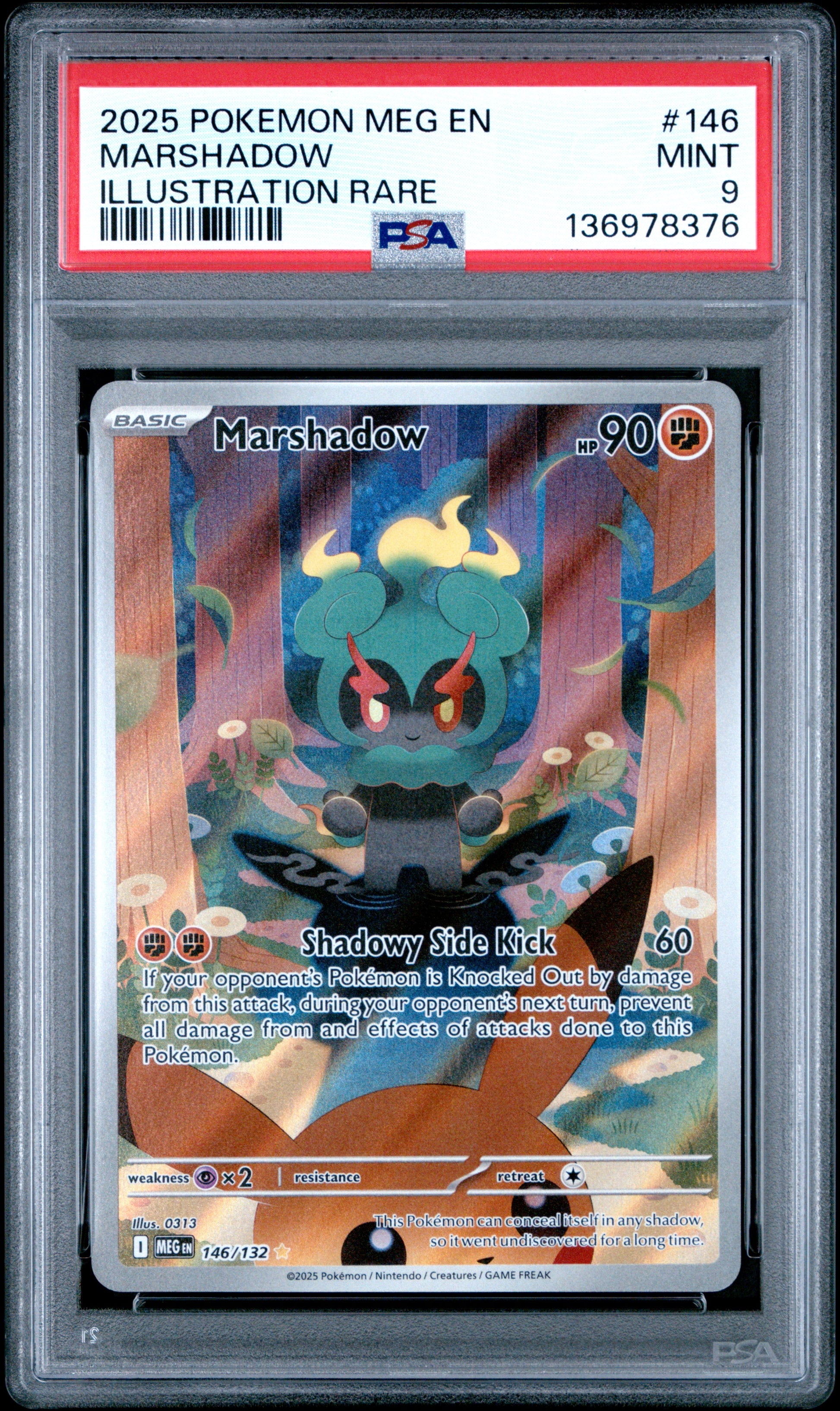 PSA 9 Marshadow #146 Mega Evolution