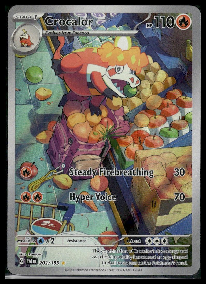 Crocalor #202/193 Paldea Evolved LP