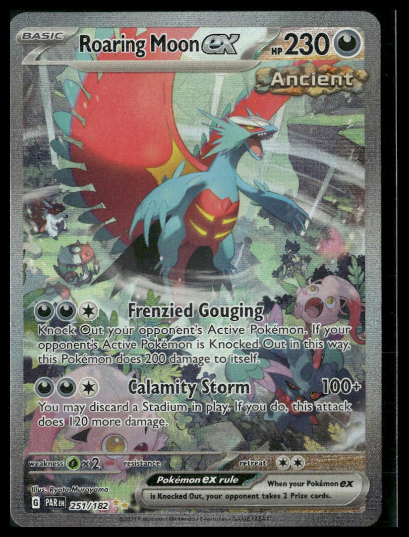 Roaring Moon ex #251/182 Paradox Rift VLP