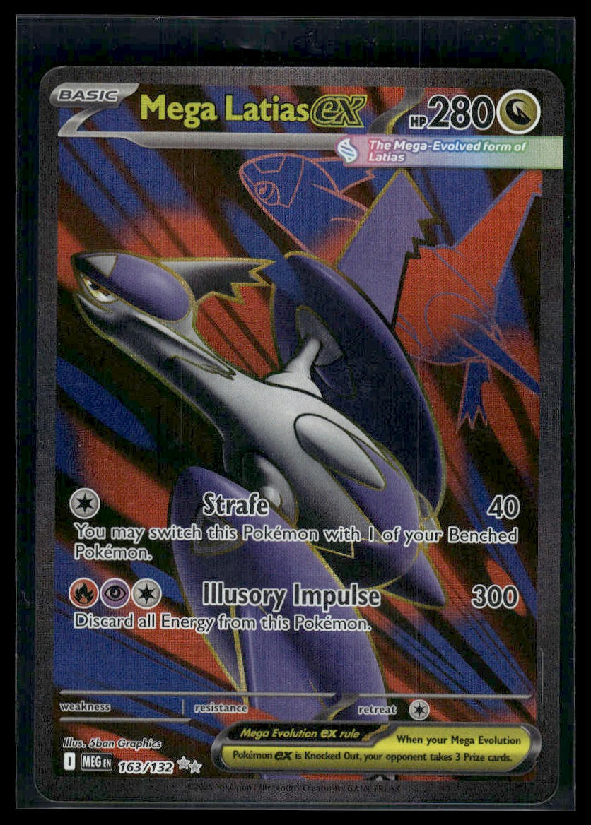 Mega Latias ex #163/132 Mega Evolution NM