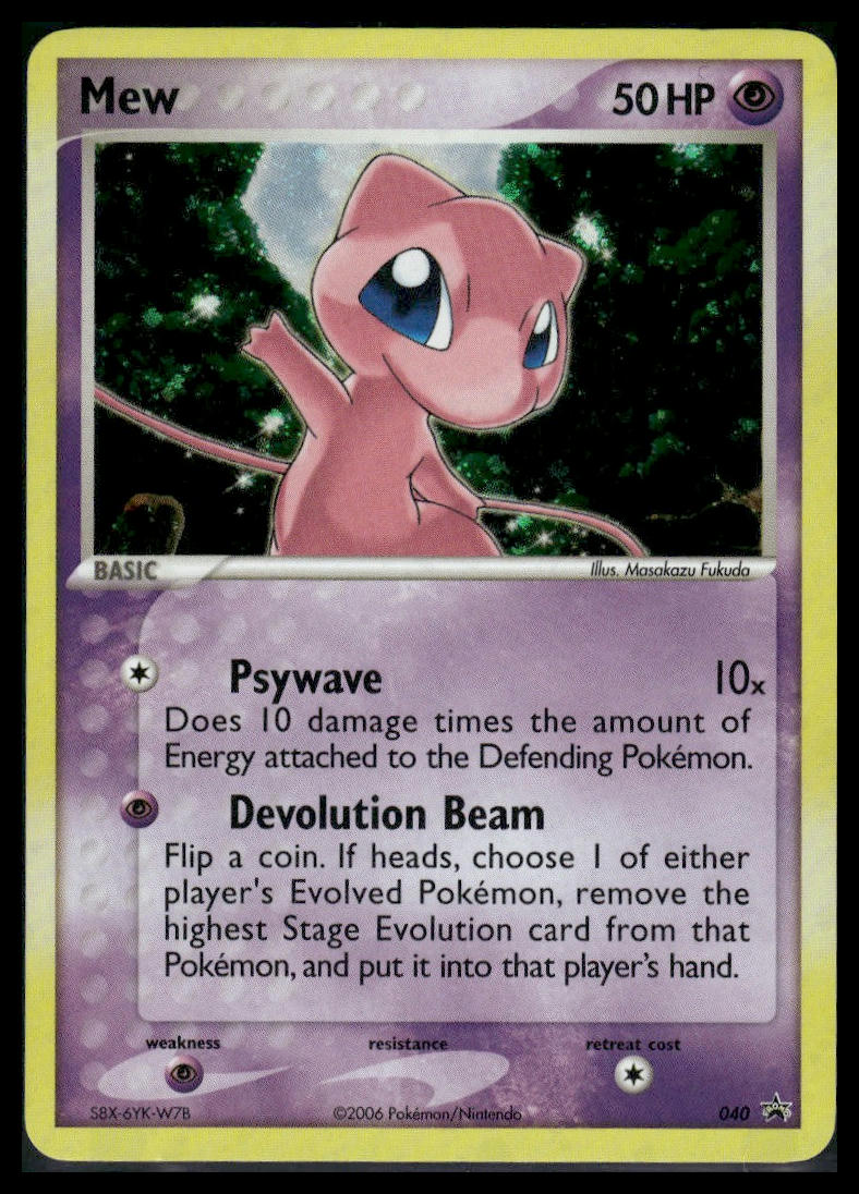 Mew #040 Nintendo Promo LP
