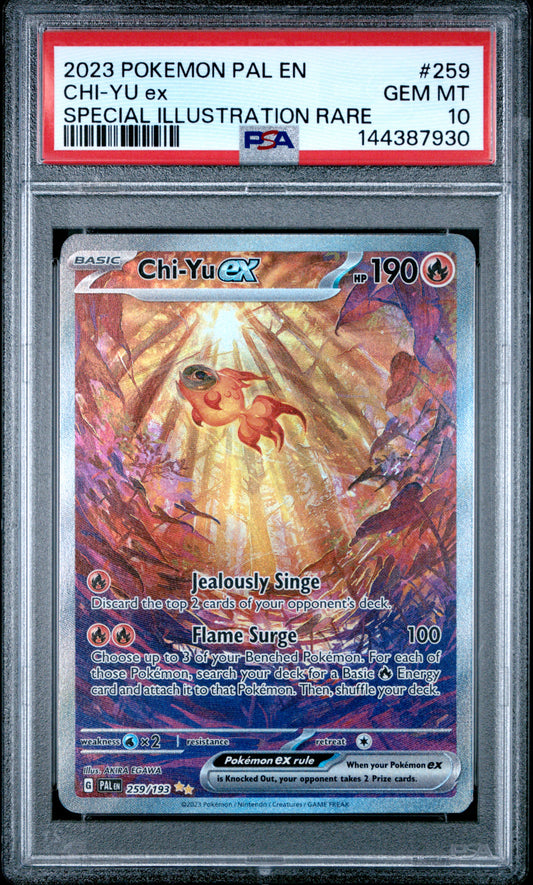PSA 10 Chi-Yu ex #259 Paldea Evolved