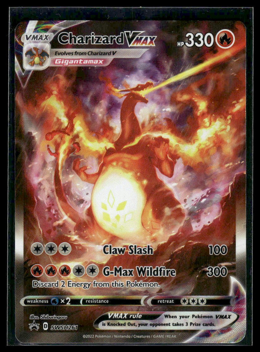 Charizard VMAX #SWSH261 Sword & Shield UPC Promo LP