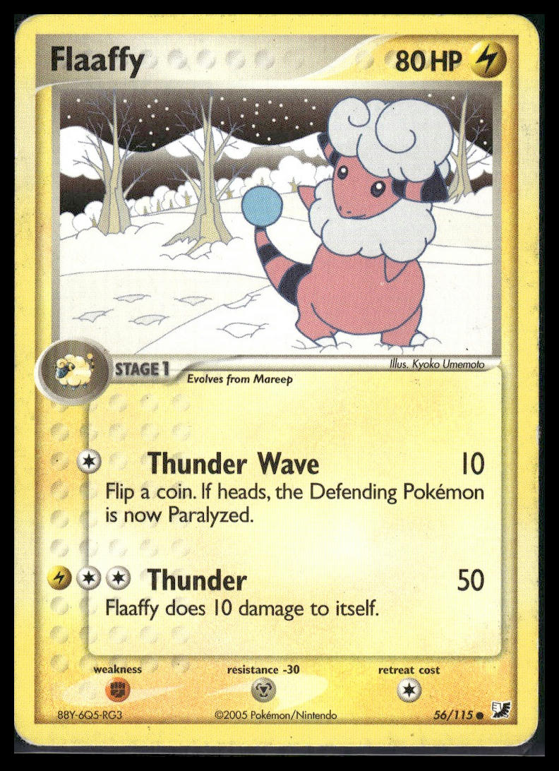Flaaffy #56/115 Unseen Forces MP