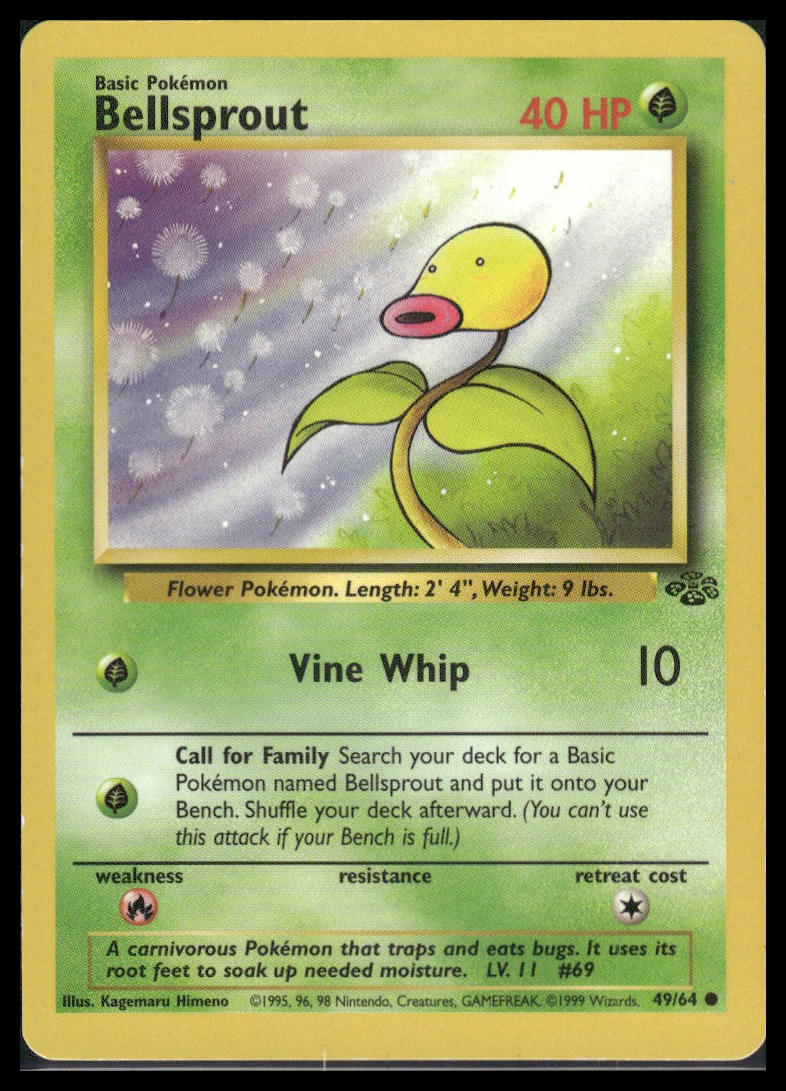 Bellsprout #49/64 Jungle MP