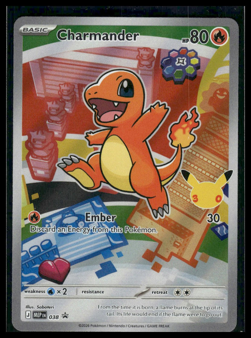 Charmander #038 Mega Evolution Promo VLP