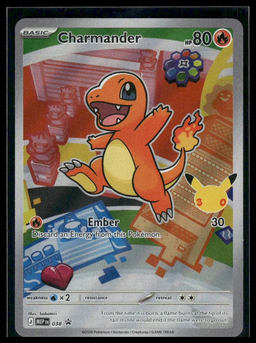 Charmander #038 Mega Evolution Promo VLP