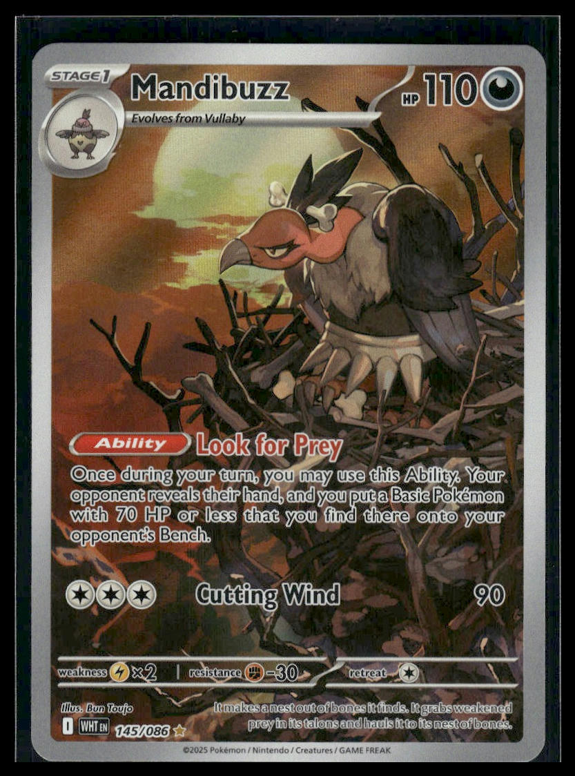 Mandibuzz #145/086 White Flare VLP
