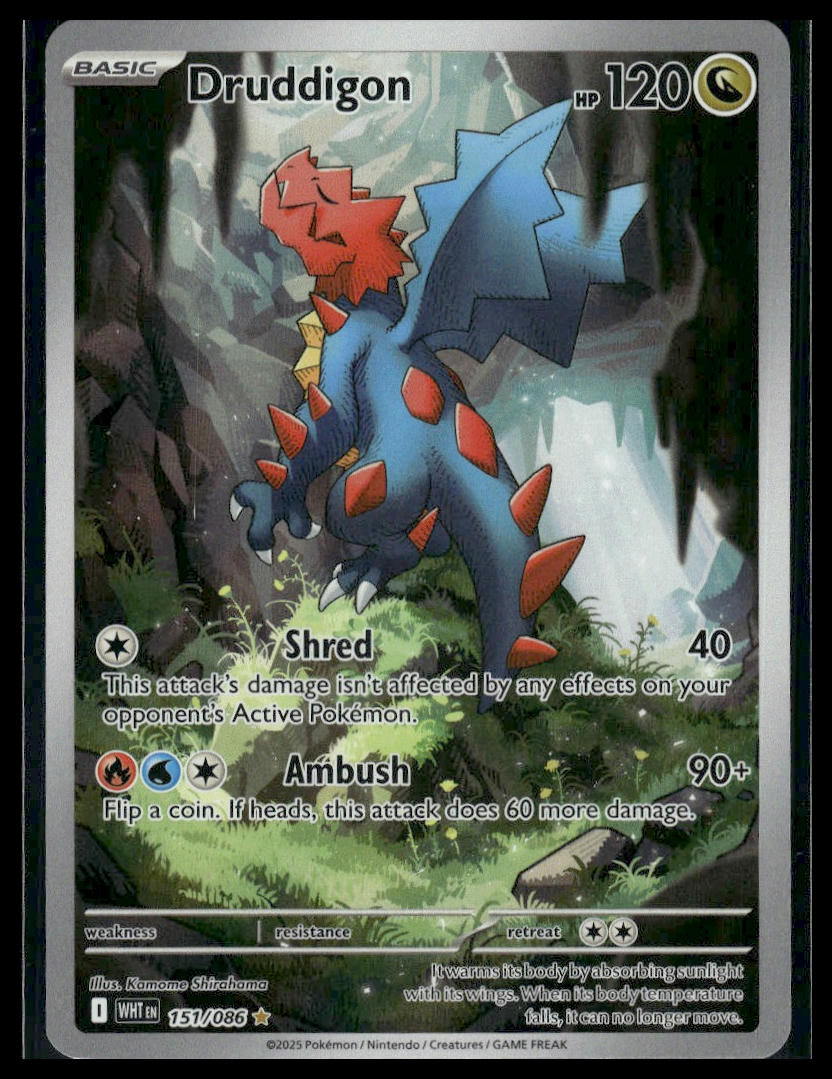 Druddigon #151/086 White Flare VLP
