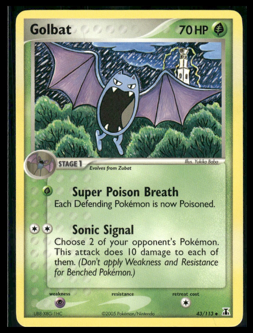 Golbat #43/113 Delta Species LP