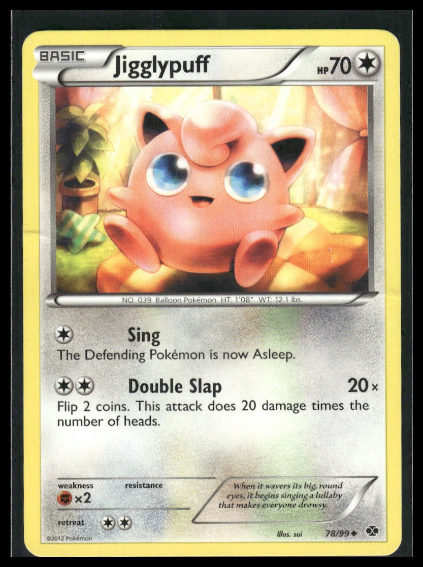 Jigglypuff #78/99 Next Destinies HP