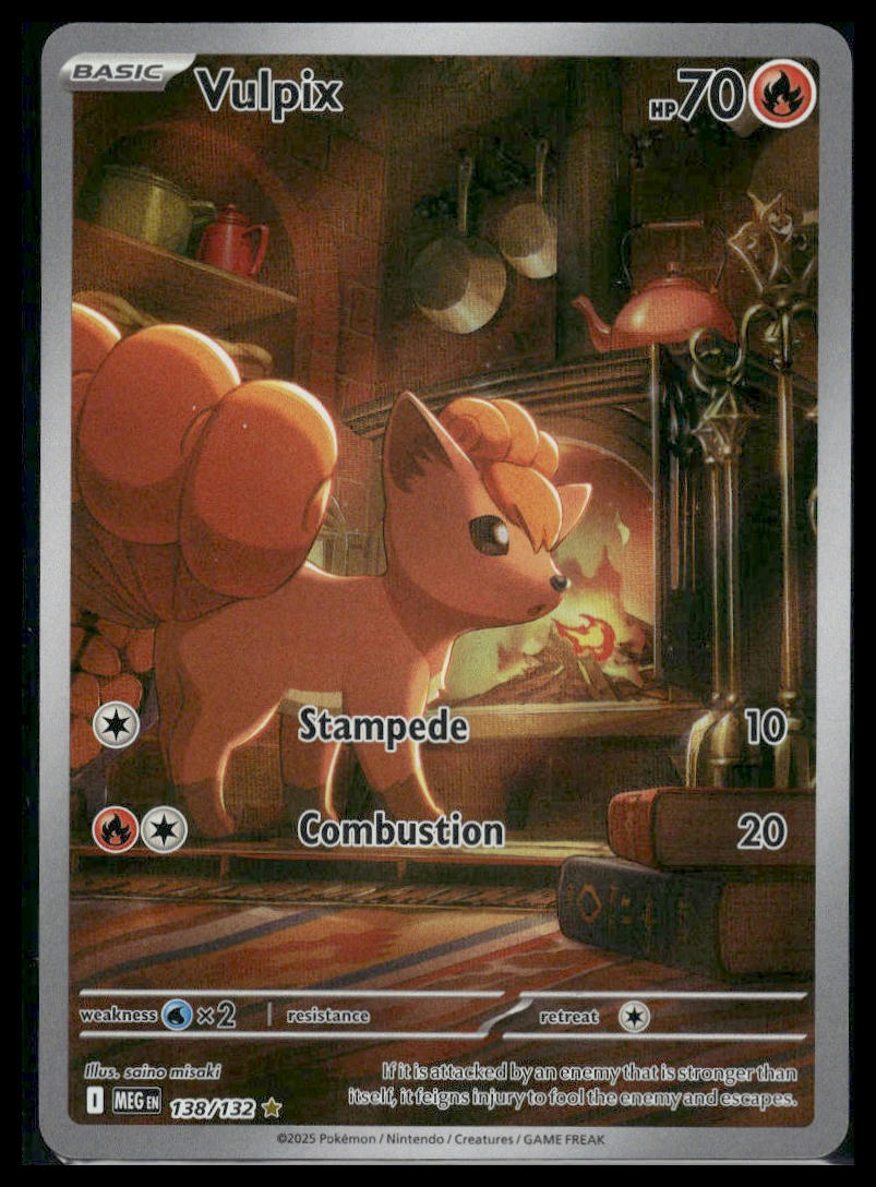 Vulpix #138/132 Mega Evolution VLP