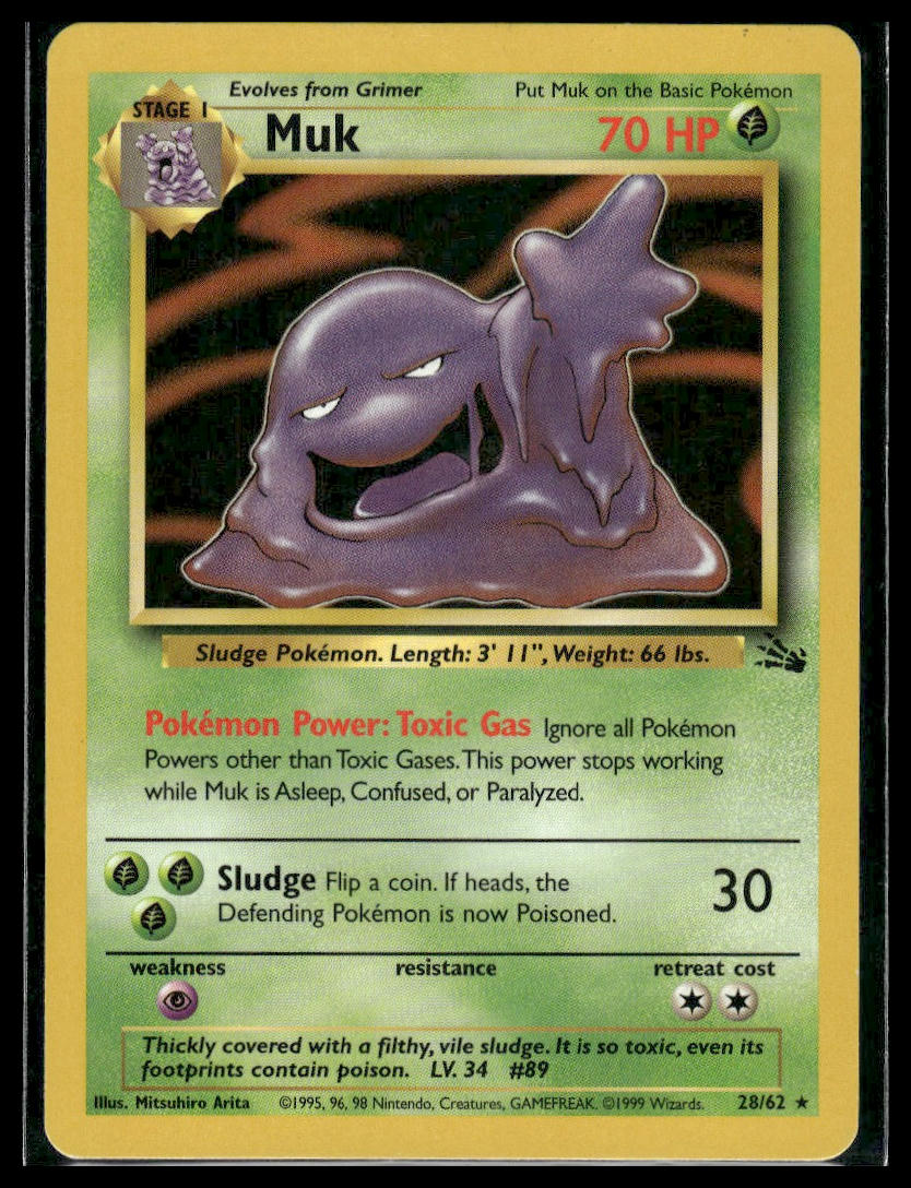 Muk #28/62 Fossil MP