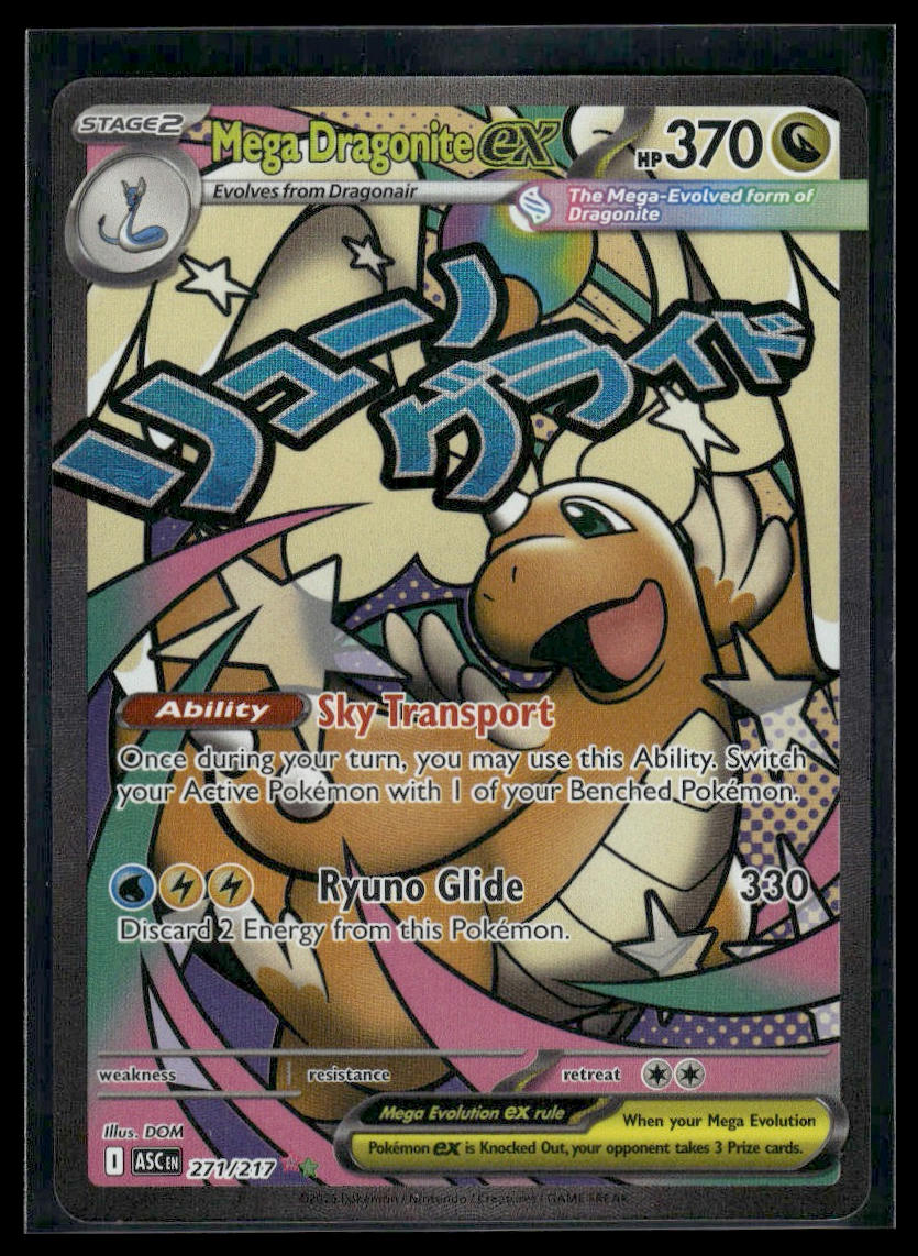 Mega Dragonite ex #271/217 Ascended Heroes VLP
