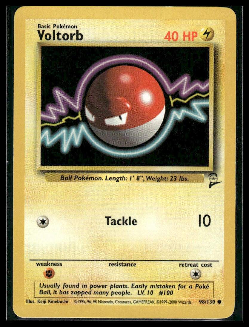 Voltorb #098/130 Base Set 2 LP