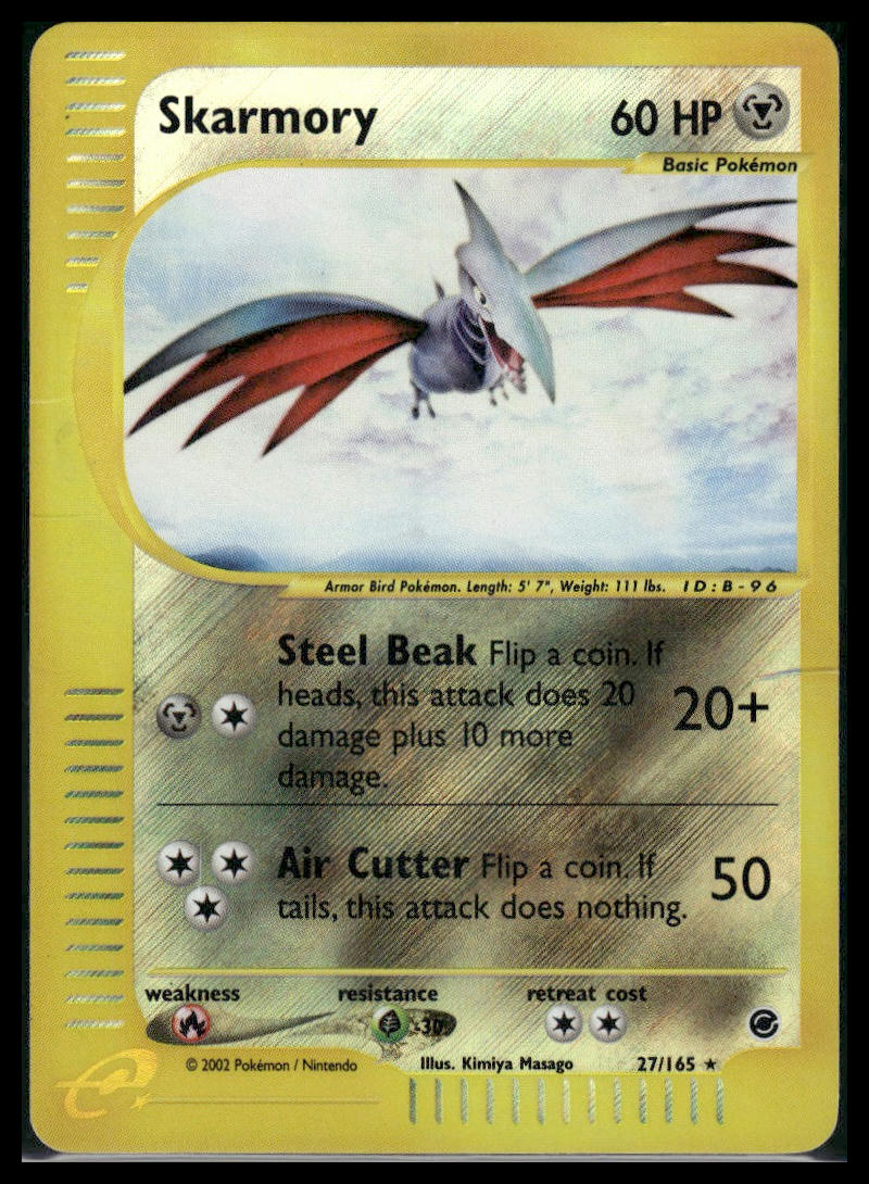 Skarmory #027/165 Reverse Holo Expedition MP