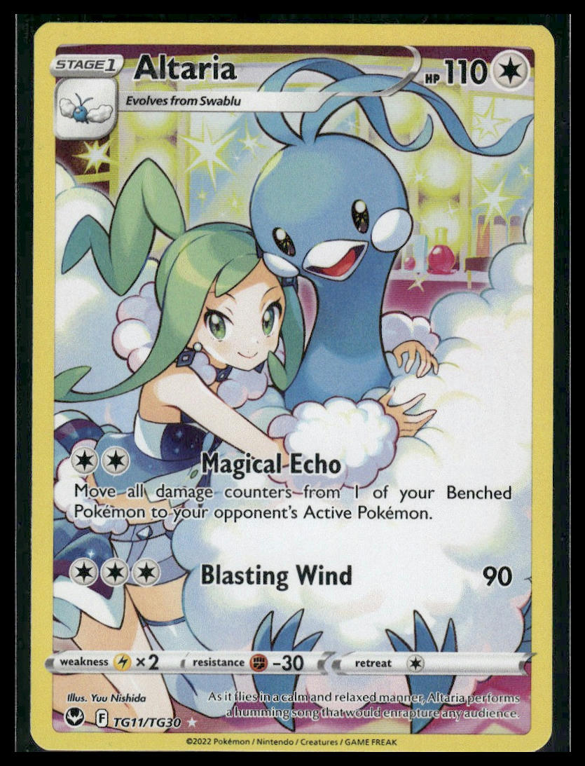 Altaria #TG11/TG30 Silver Tempest Trainer Gallery LP