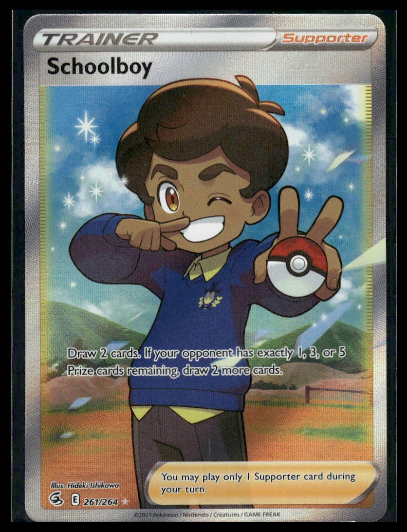 Schoolboy (Full Art) #261/264 Fusion Strike VLP