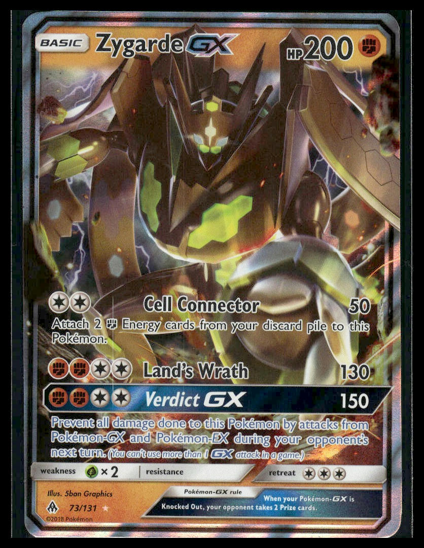 Zygarde GX #73/131 SM - Forbidden Light LP