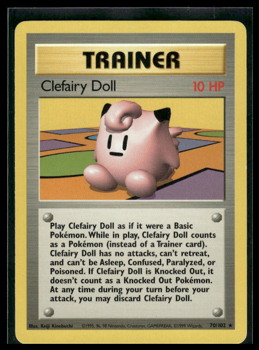 Clefairy Doll #070/102 Base Set LP