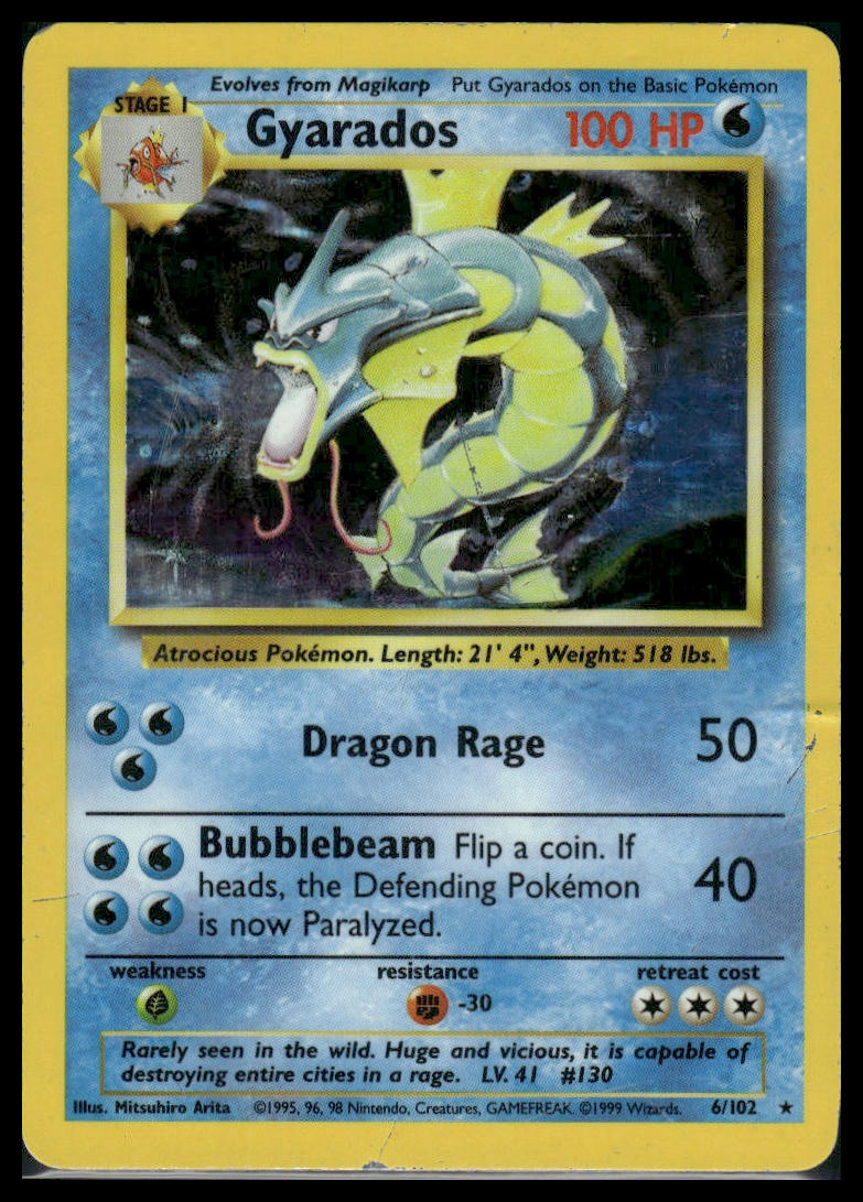 Gyarados #006/102 Base Set HP