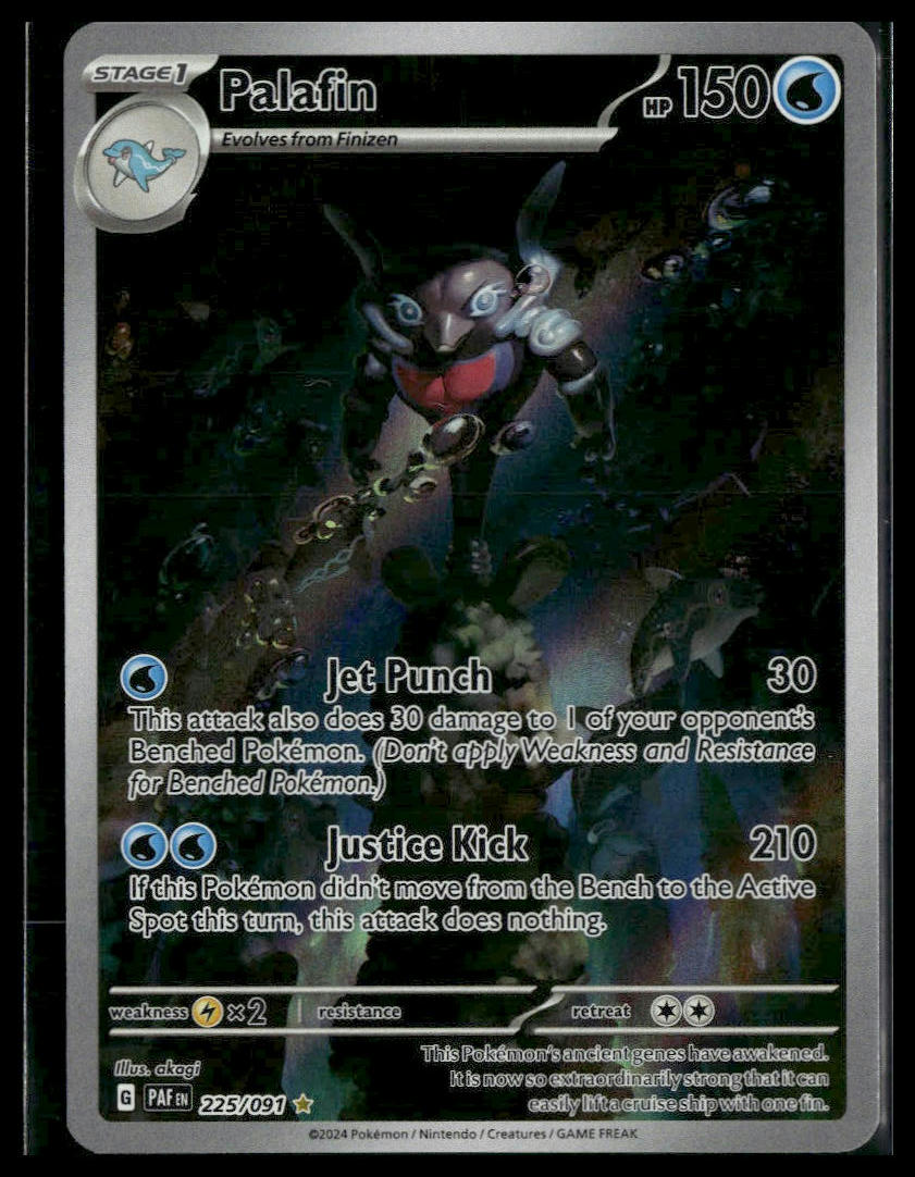 Palafin #225/091 Paldean Fates LP