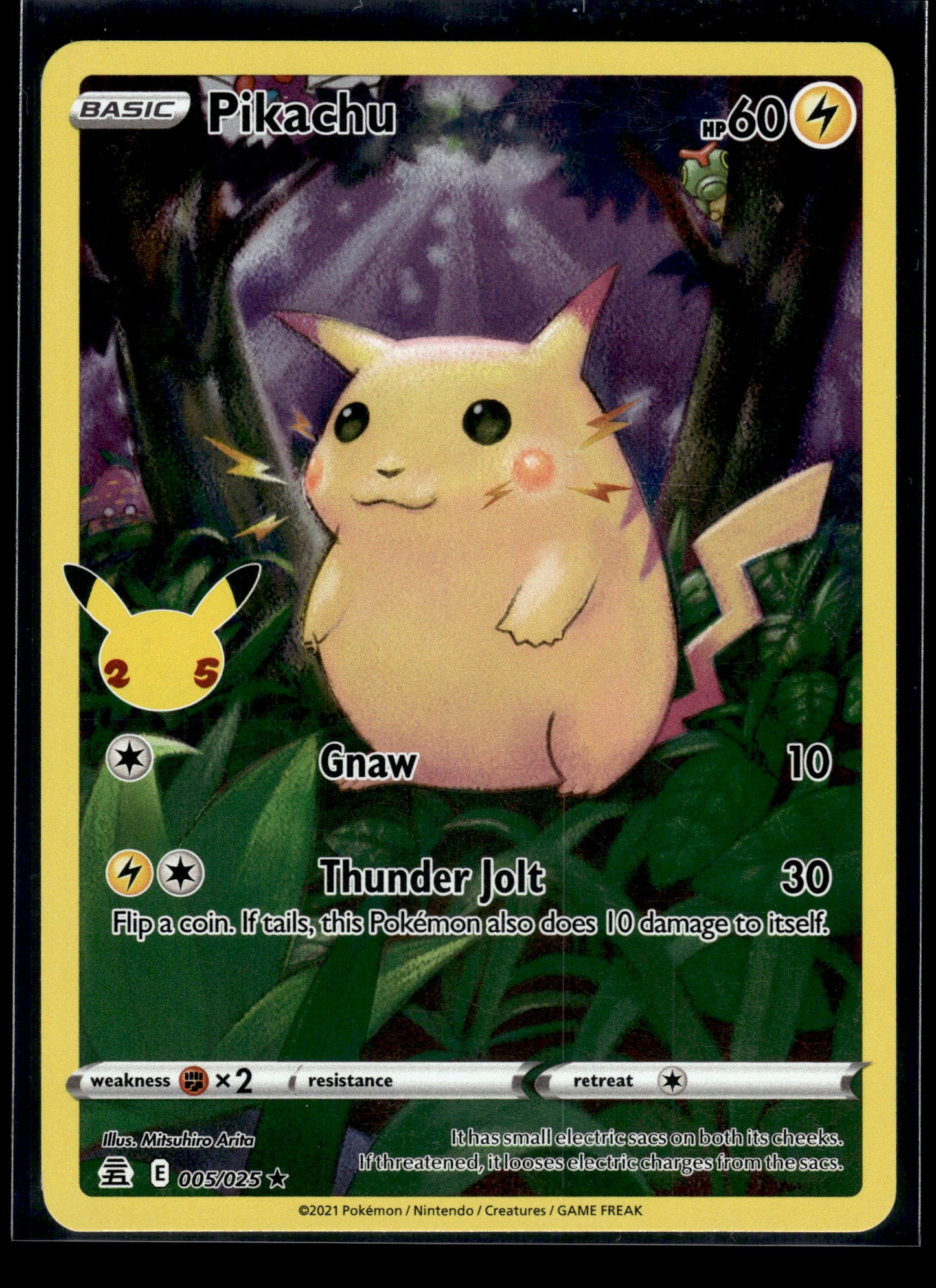 Pikachu #005/025 Celebrations LP