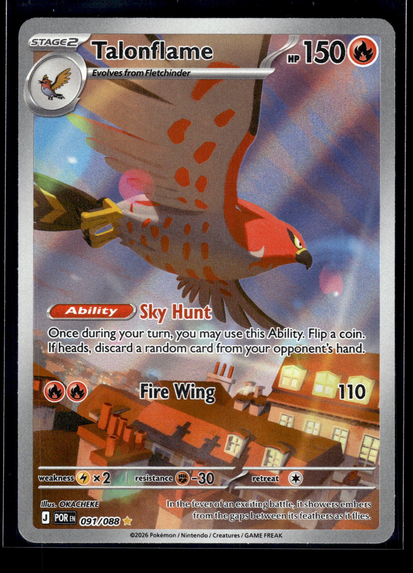 Talonflame #091/088 Perfect Order VLP