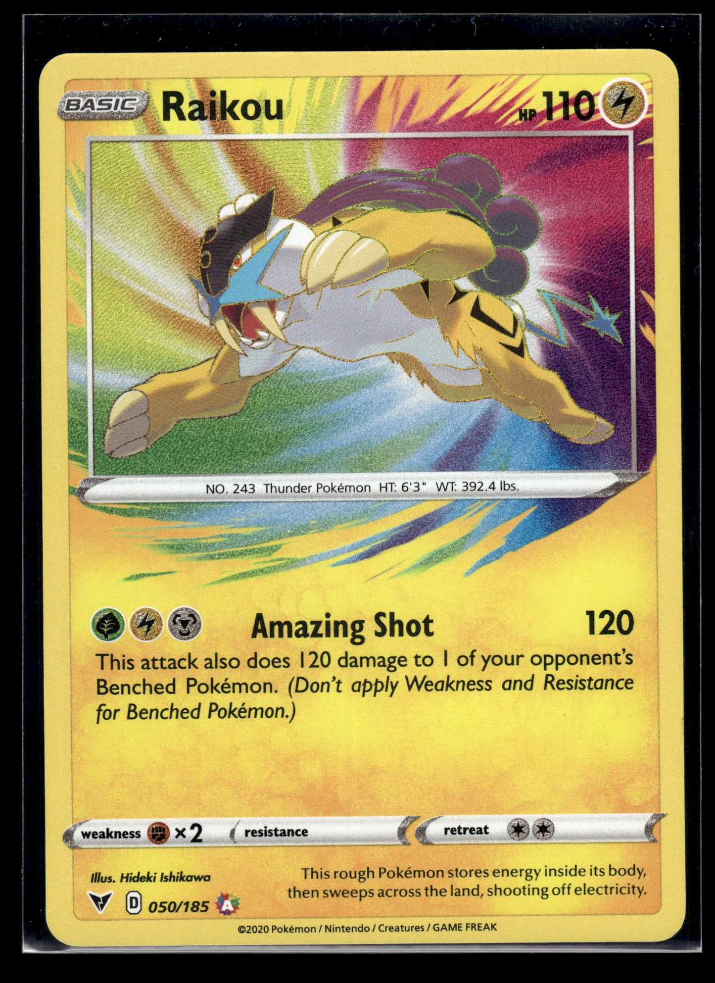Raikou #050/185 Vivid Voltage VLP