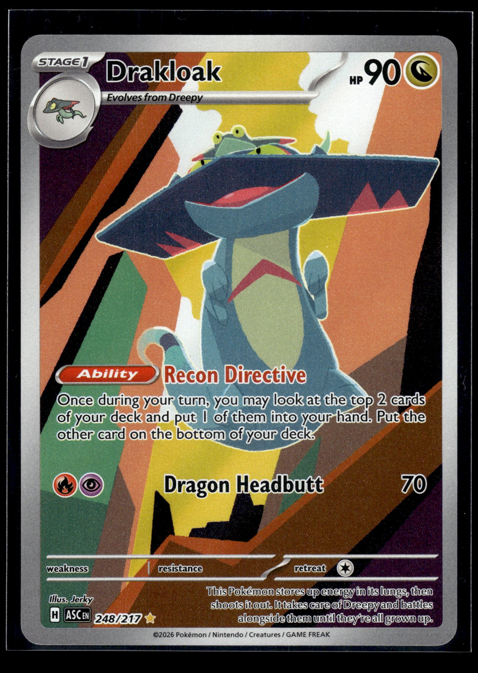 Drakloak #248/217 Ascended Heroes NM