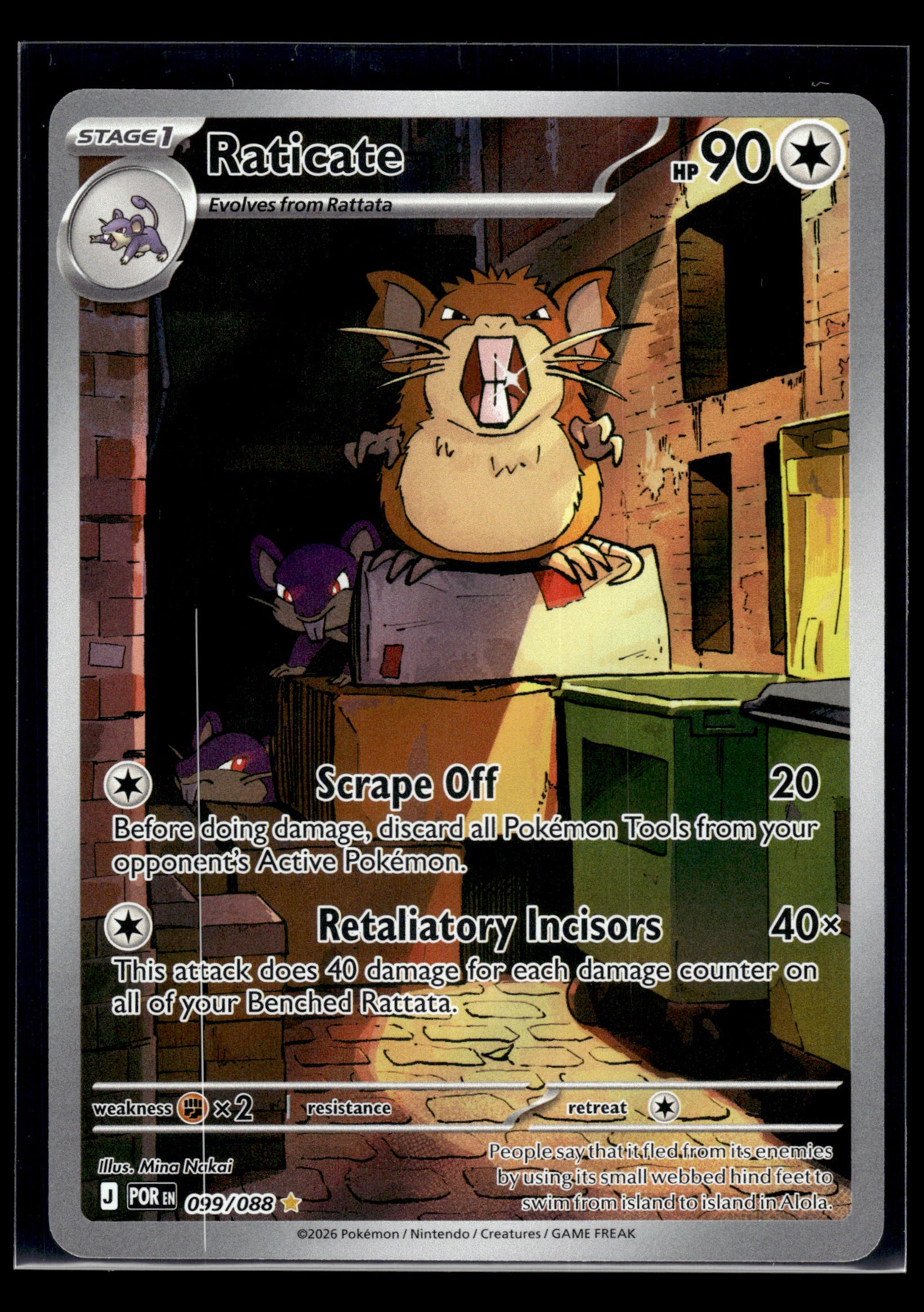 Raticate #099/088 Perfect Order VLP