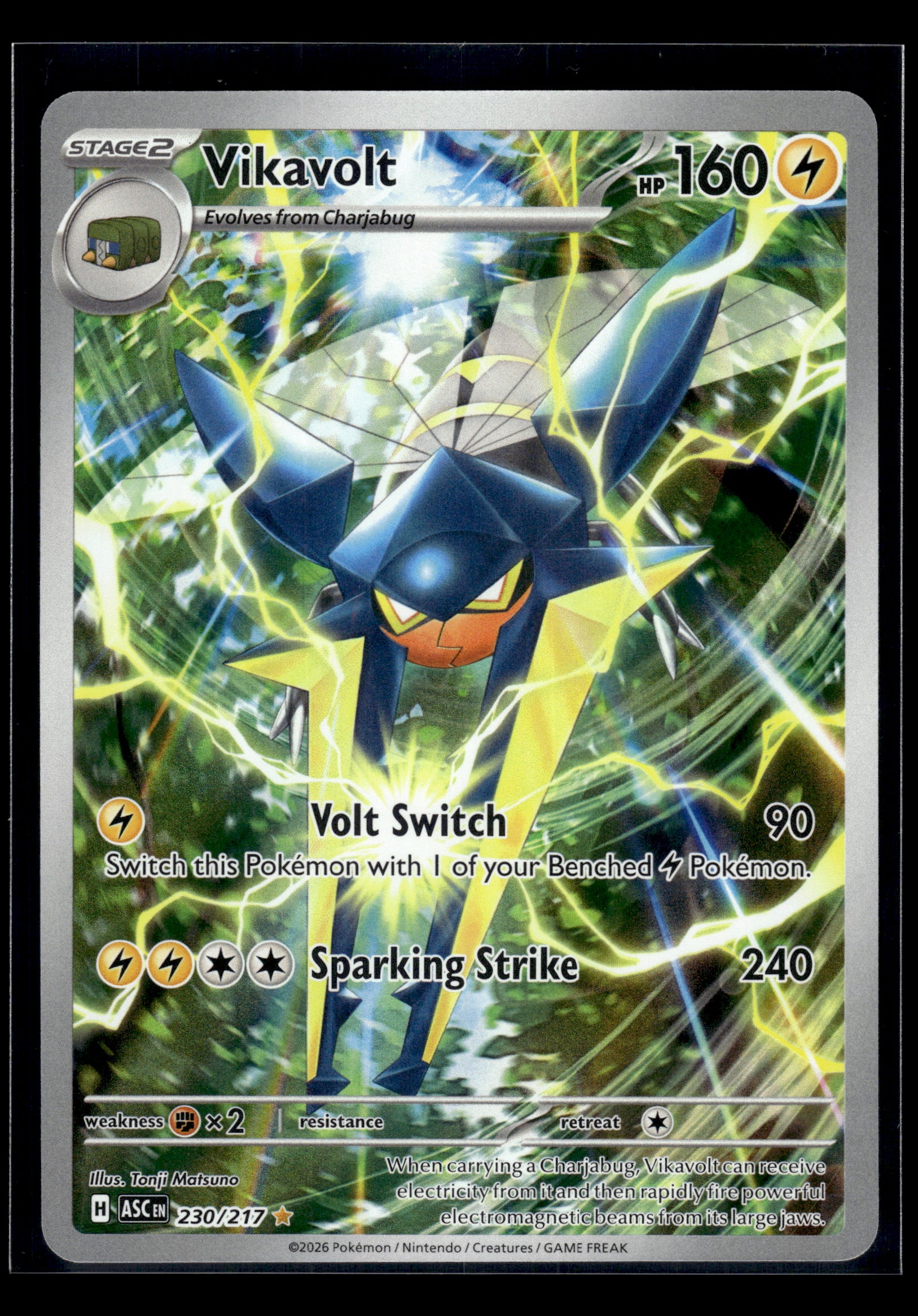 Vikavolt #230/217 Ascended Heroes NM