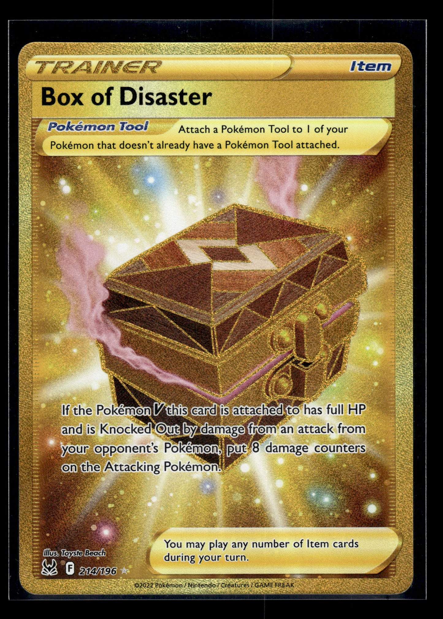 Box of Disaster #214/196 Lost Origin VLP