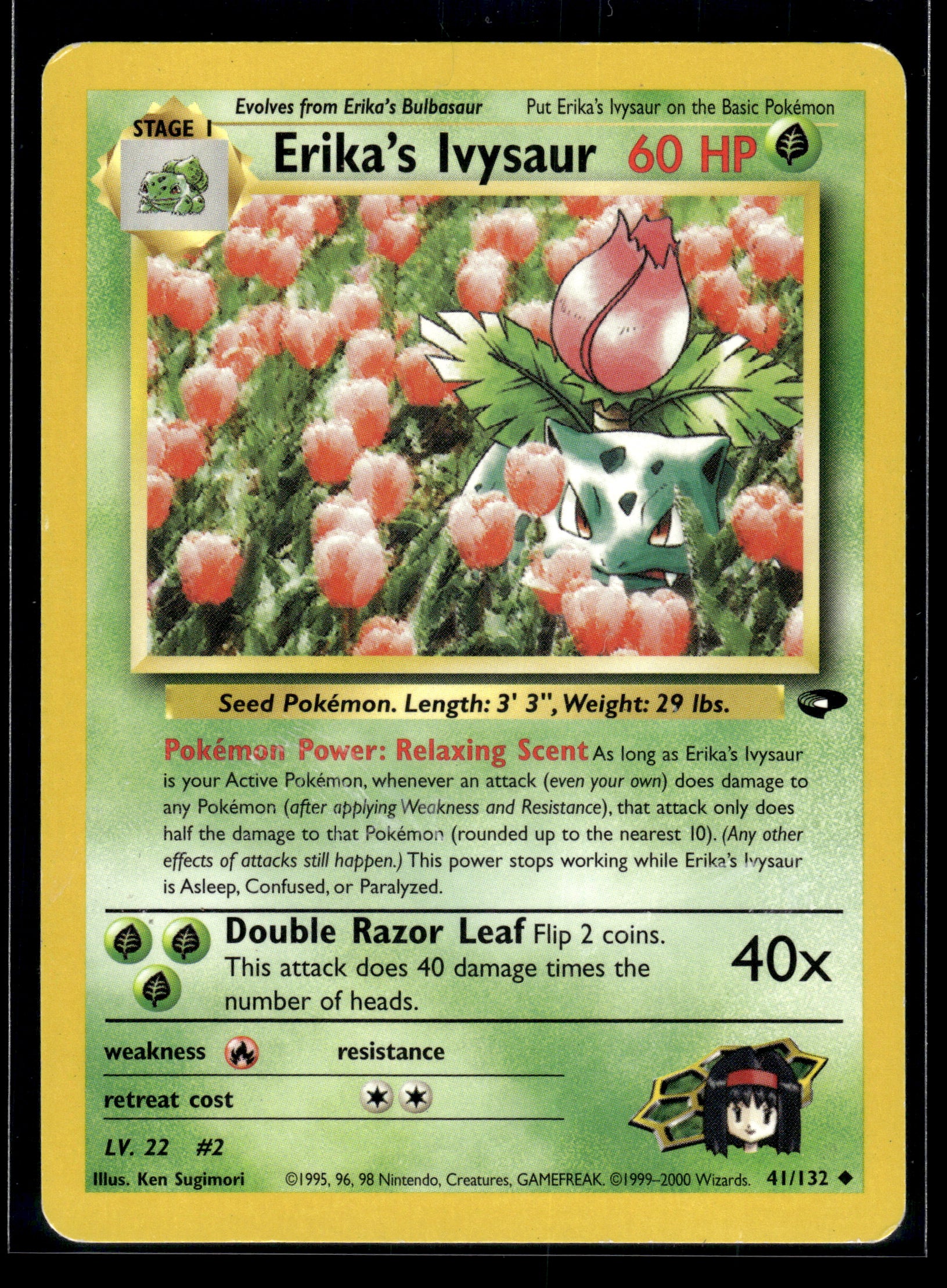 Erika's Ivysaur #041/132 Gym Challenge MP