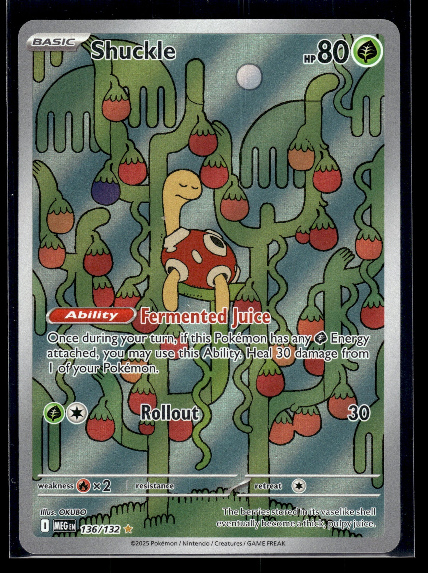 Shuckle #136/132 Mega Evolution VLP