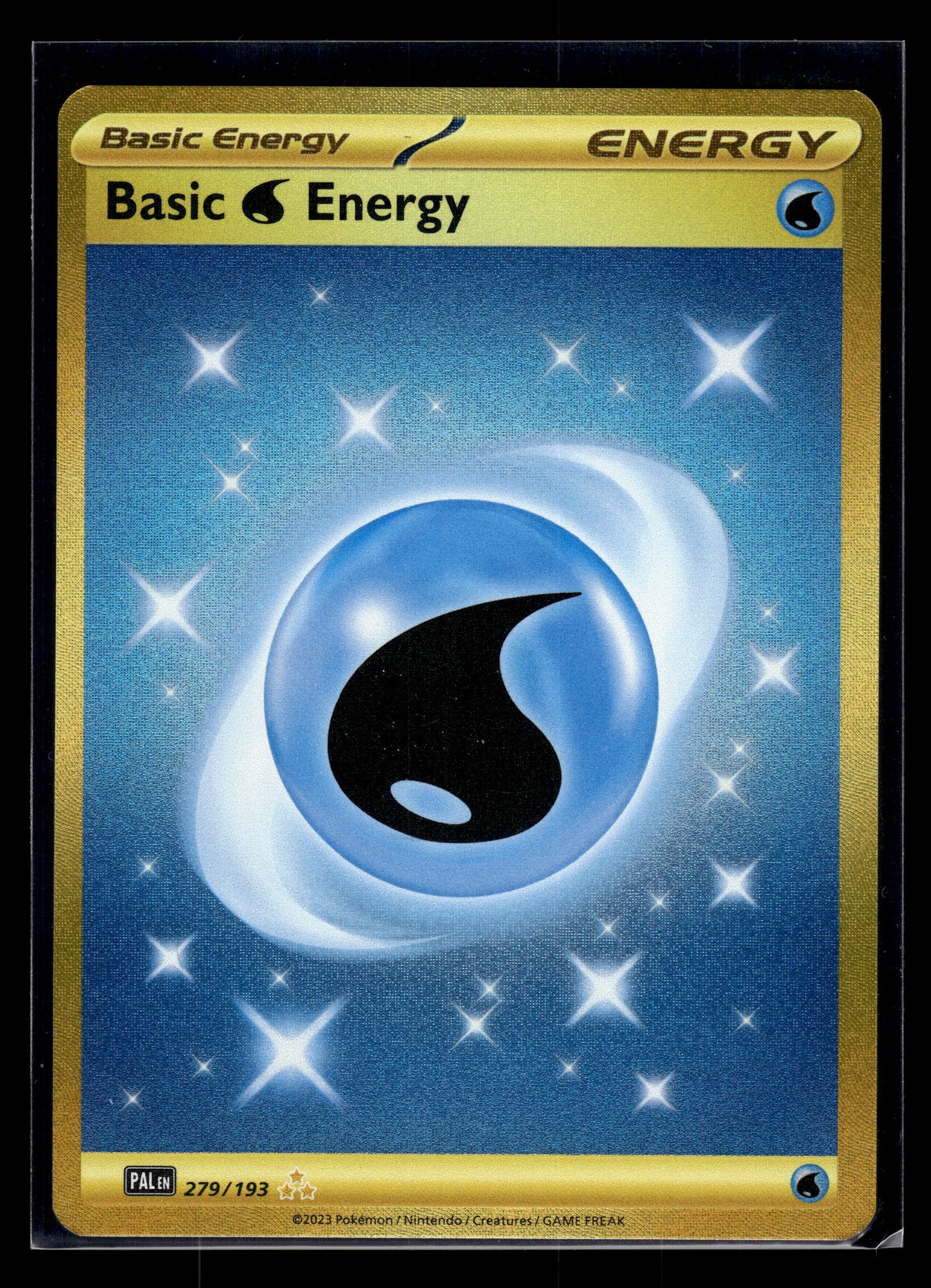 Basic Water Energy #279/193 Paldea Evolved VLP