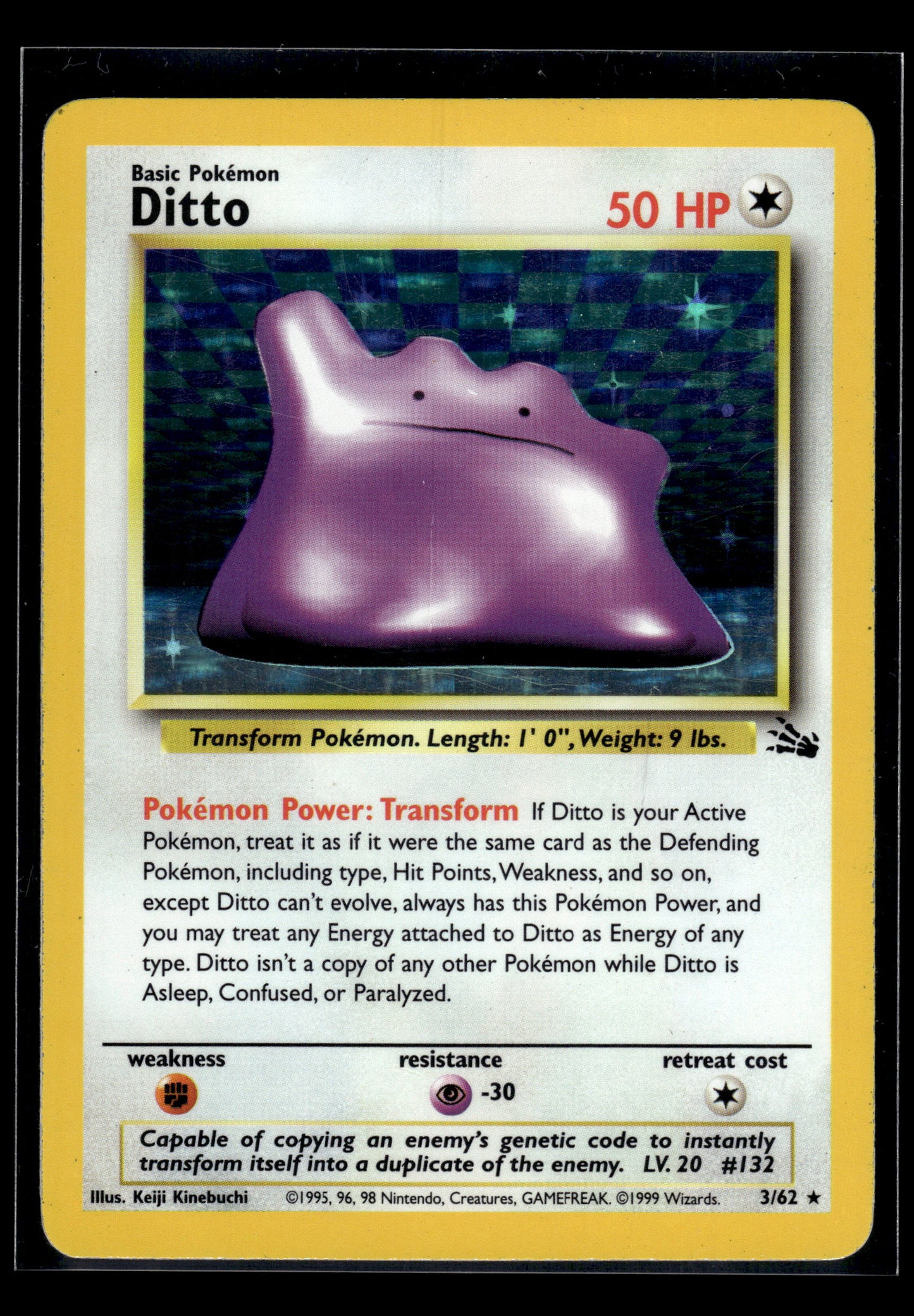 Ditto #03/62 Fossil MP