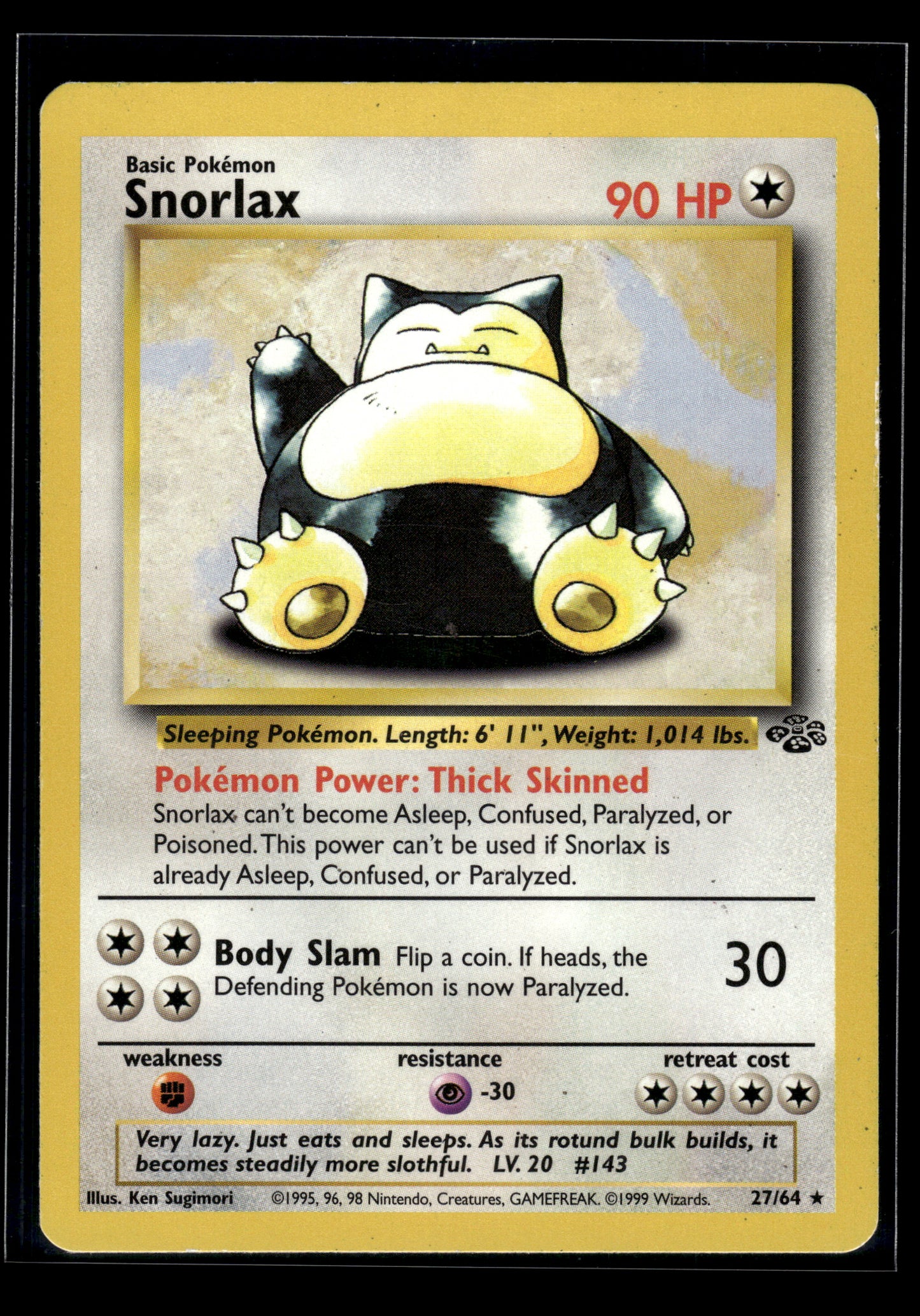 Snorlax #030/130 Base Set 2 MP