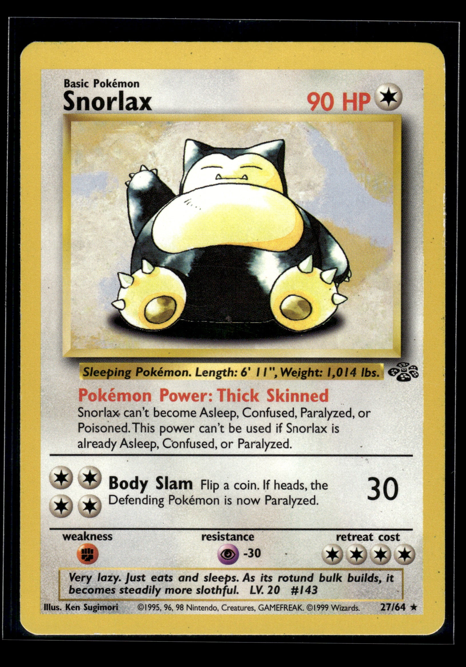 Snorlax #030/130 Base Set 2 MP