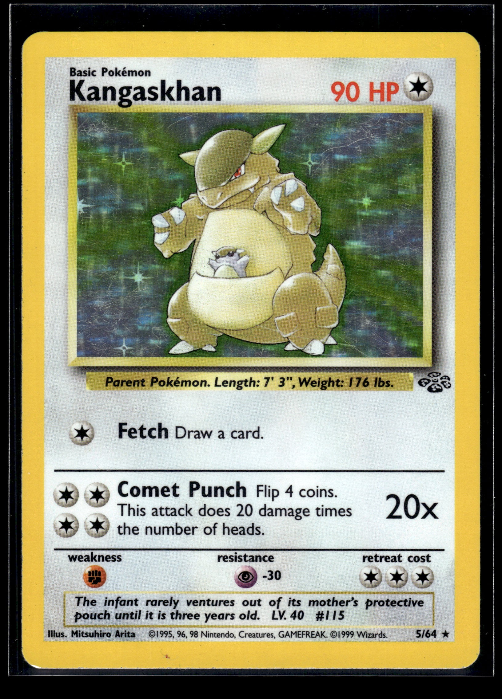 Kangaskhan #05/64 Jungle MP