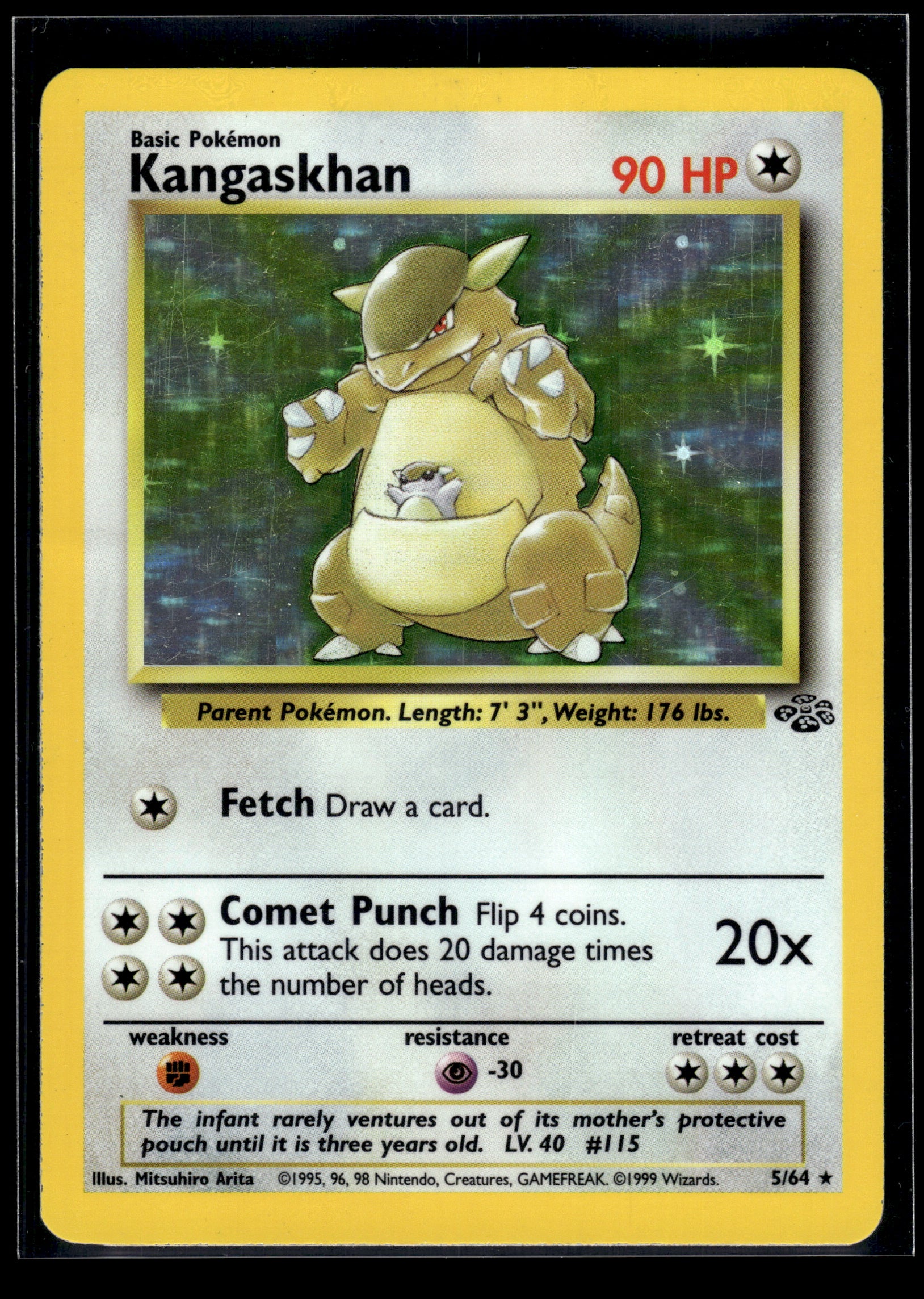 Kangaskhan #05/64 Jungle MP